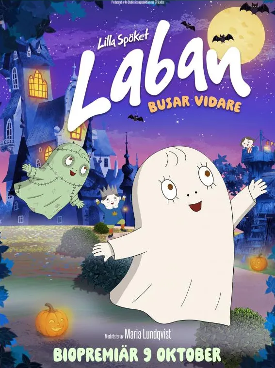 Lilla Spöket Laban busar vidare
